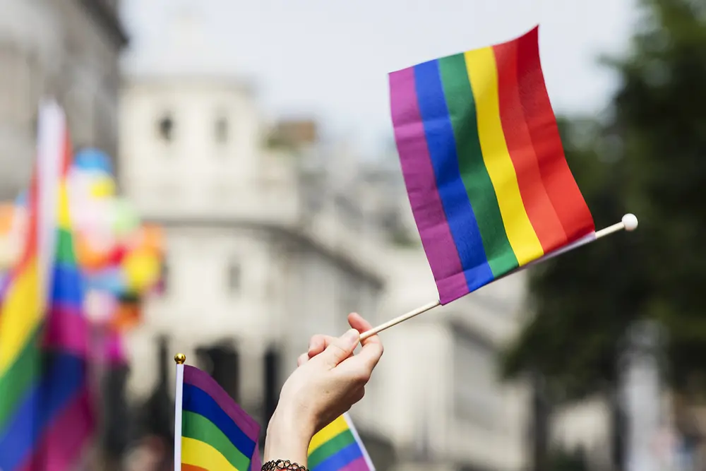 pride flags