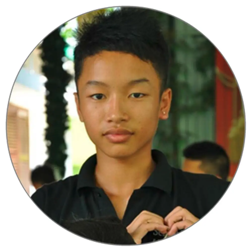 Son during the Shaping Futures program