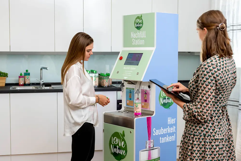 Nachfüllstation Love Nature