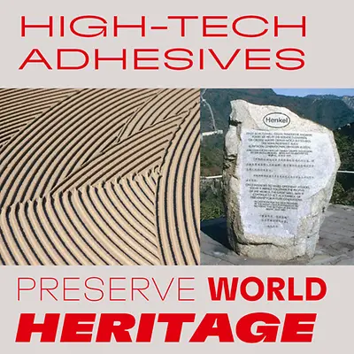 A large section of the Great Wall of China was restored using state-of-the-art adhesive technologies