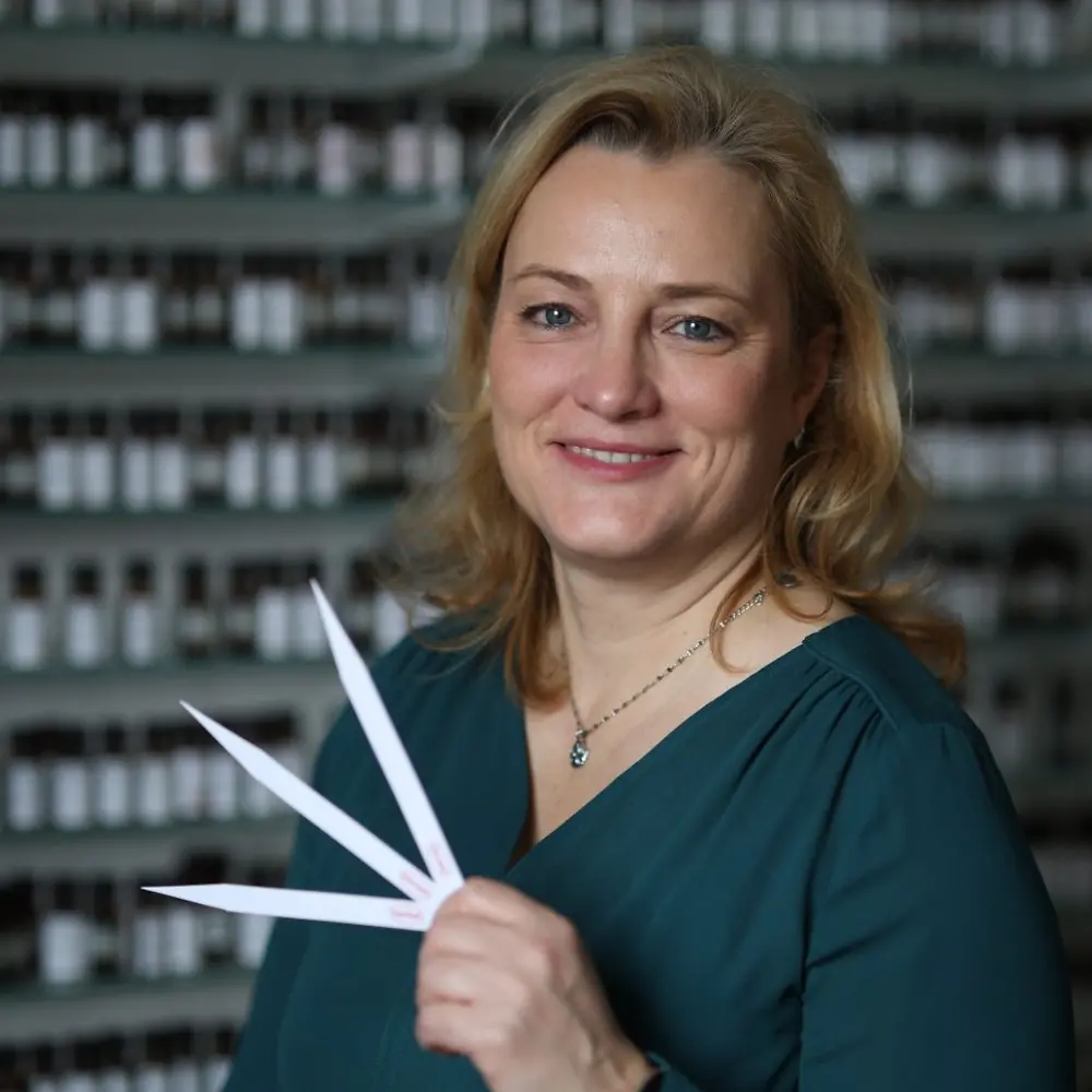 Portrait photo of Manuela Materne, Senior Perfumer at Henkel