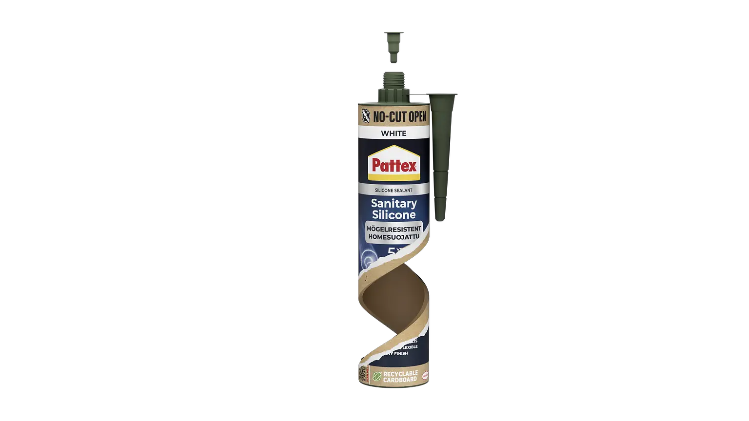 
The new cardboard-based cartridge technology enables separation of contaminated parts and reduce at least 51 percent of plastic waste.