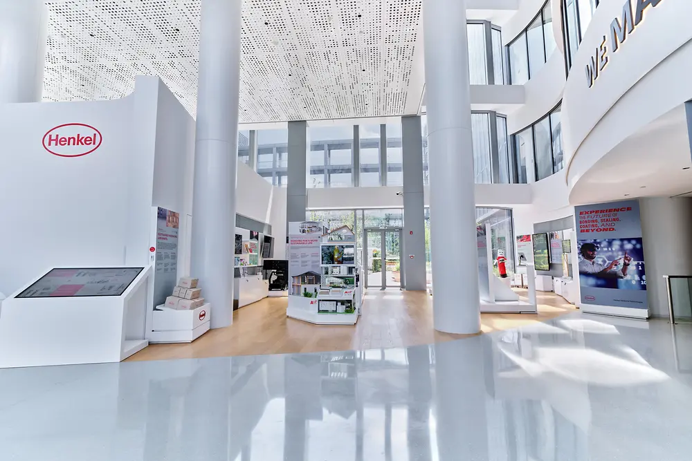 
The Inspiration Center Shanghai presents Henkel’s broad technology portfolio of adhesives, sealants, and functional coatings.